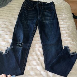 Size 3 A2  jeans shark bite jeans